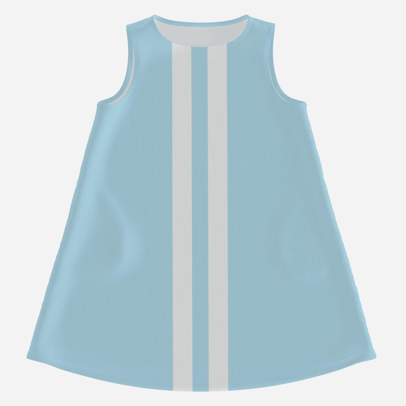 60s Dress Style | Light Blue Mod Mini Dress | Retro GoGo Tent Dress | Blue 60s Sleeveless Blue Vintage Style Dress
