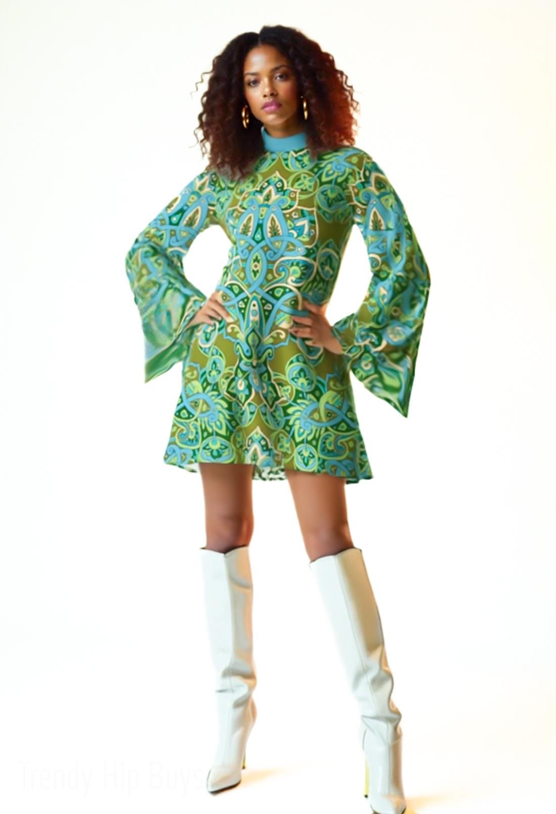 green sequin asos dress Palm Tree mini by ASOS EXTENDED SIZES main image 0