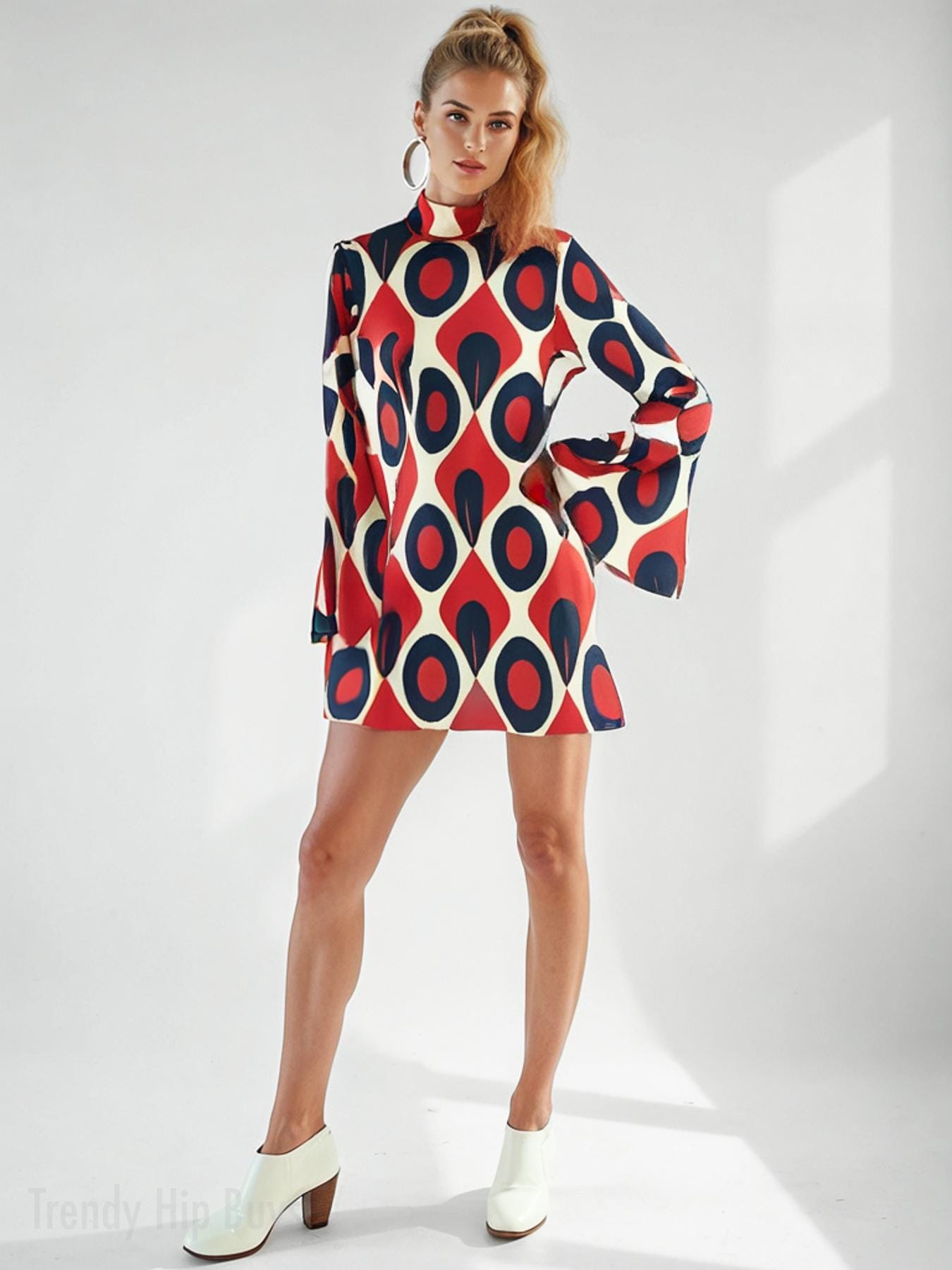 70s Mini Dress Long Sleeve - Etsy 70s Mini Dress Long Sleeve - Etsy