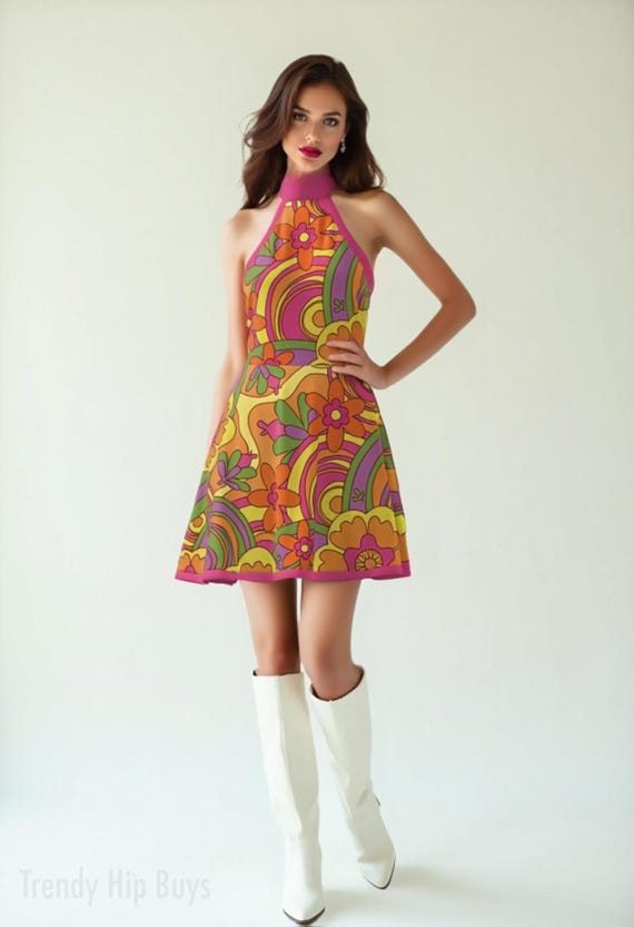 Style Vintage Mod Dresses 70s Vintage 60's Mod Dresses 60s