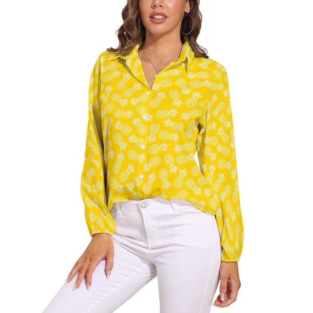 Tropical blouse Etsy Nederland