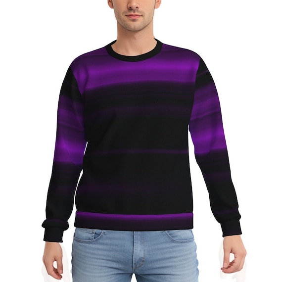 Purple and black sweatshirt new arrivals