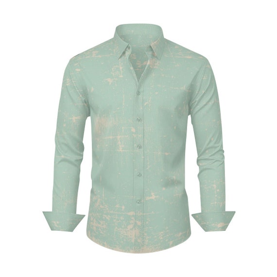 Mint Green Shirt, Grunge Shirt, Green Top Men, Abstract Shirt Men, Edgy Shirt, Rocker Style Shirt, Green Dress Shirt, Artistic Shirt Men - Etsy Mint Green Shirt, Grunge Shirt, Green Top Men, Abstract Shirt Men, Edgy Shirt, Rocker Style Shirt, Green Dress Shirt, Artistic Shirt Men - Etsy