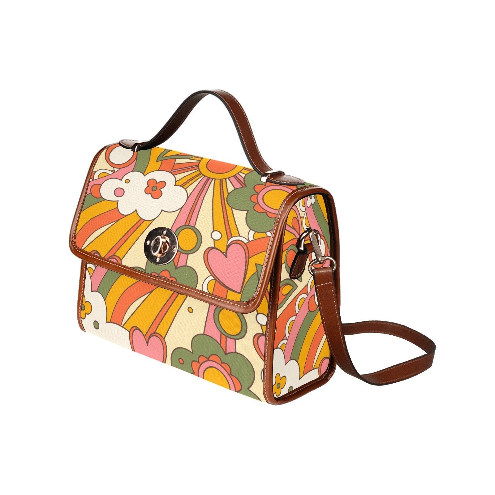 Women's Handbag, Women's Purse, Hippie Style Bag, Small