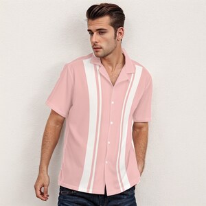 60s Shirt Adult Pink