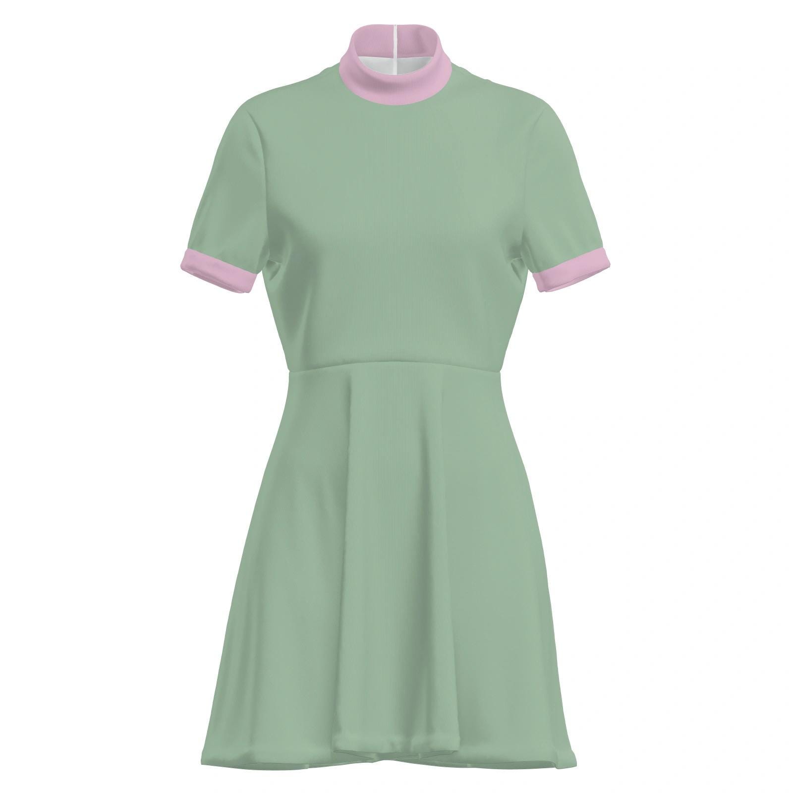 Green Gogo Dress - Etsy