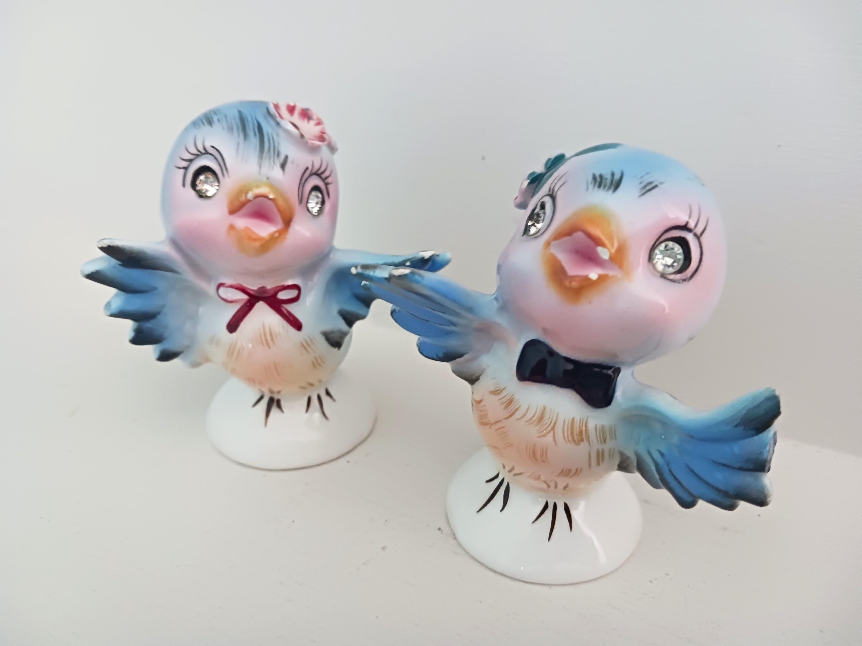 Lefton Bluebird Salt - Etsy Lefton Bluebird Salt - Etsy