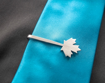 Maple Leaf Tie Clip