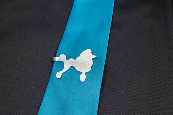 Poodle Tie Clip