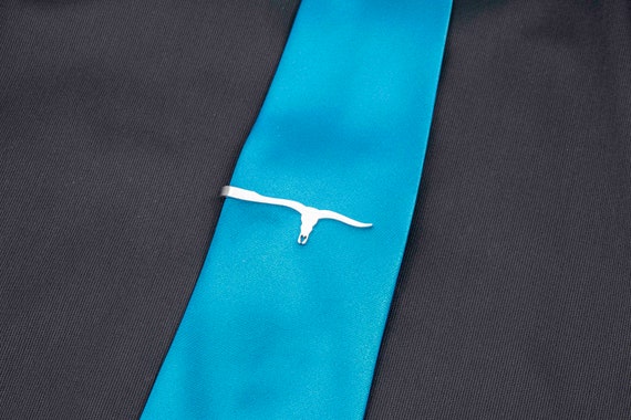 Longhorn Tie Clip