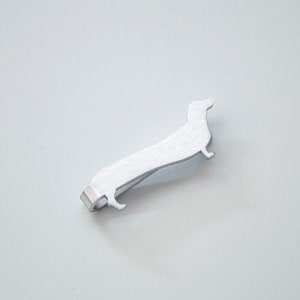 dachshund tie clip