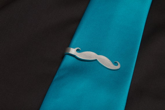 Mustache Tie Clip