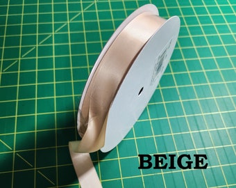 7/8" Double Face SATIN Ribbon Spools - Many Colors - CLEARANCE