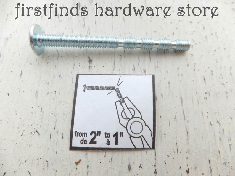 Cabinet Mounting Hardware Screw Different Styles And Lengths Drawer Pull Door Handle Dresser Furniture Kitchen Bathroom Imperial Thread