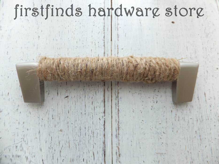 Rope Door Handle Large Nautical Pull Beach Farmhouse Etsy