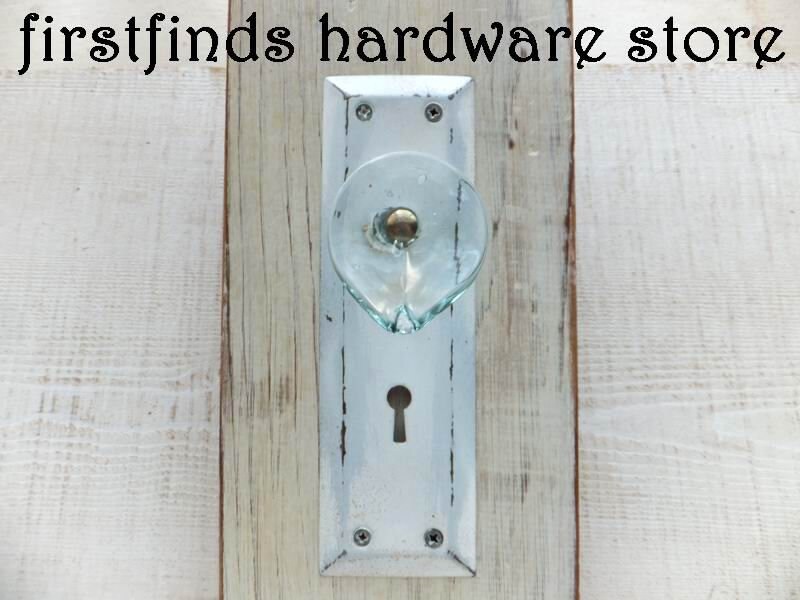 1 Door Pull Shabby Chic White Pantry Handle Decorative