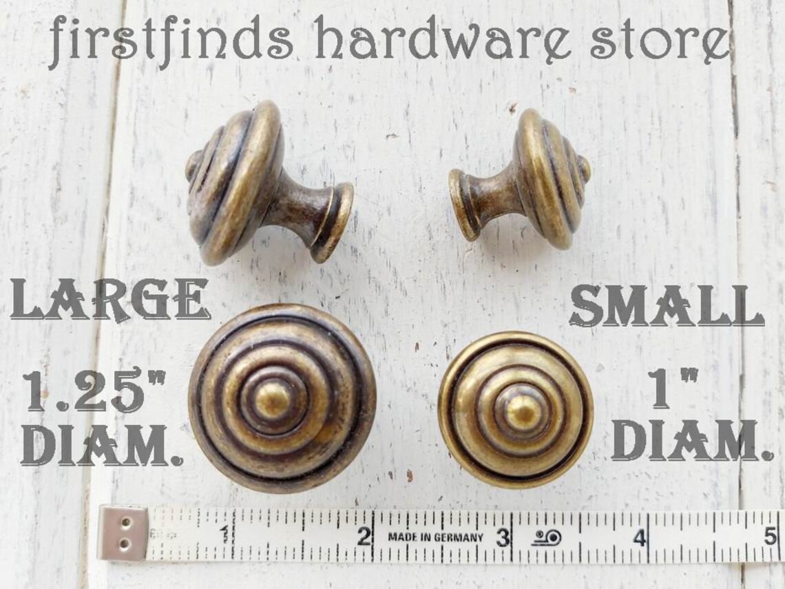 Vintage Knobs Small Or Large Farmhouse Kitchen Etsy
