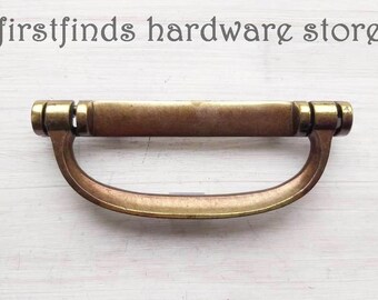 SETS OF Swing Handles Shabby Chic Cottage Drawer Pulls White Dresser Hardware Painted Furniture Farmhouse Cupboard Screws Included 3inch