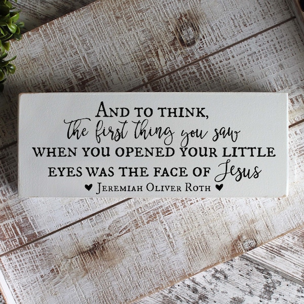 Miscarriage Gift, And to Think the First Thing You Saw, Memorial Plaque, Pregnancy Loss, Miscarriage Memorial, Miscarriage Keepsake