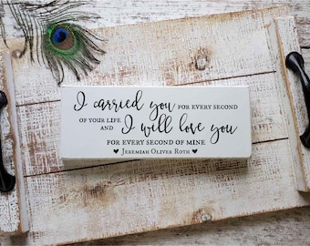 Personalized Memorial Plaque - Miscarriage Keepsake Sign
