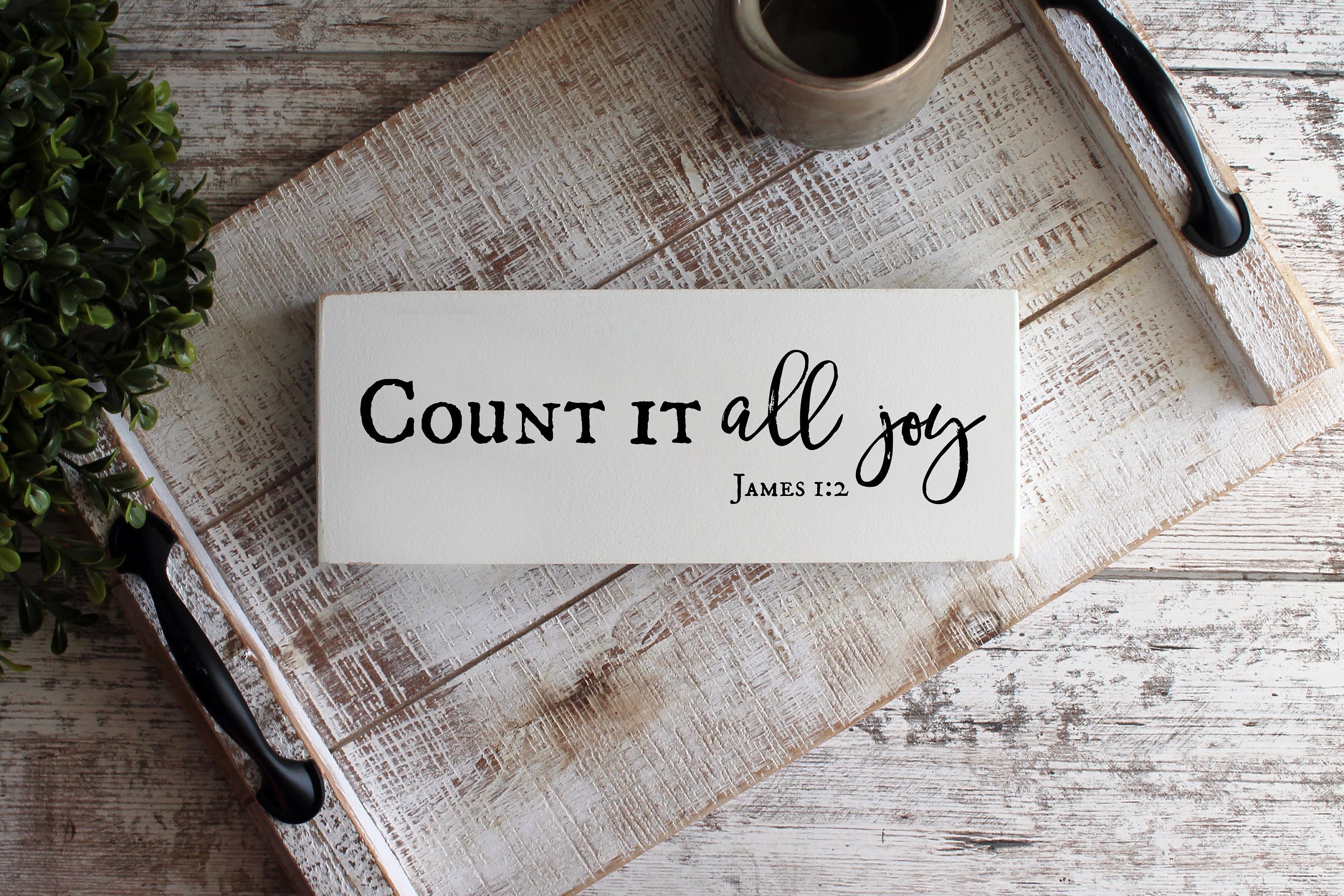Count It All Joy James 12 Consider It Pure Joy Bible Verse Etsy