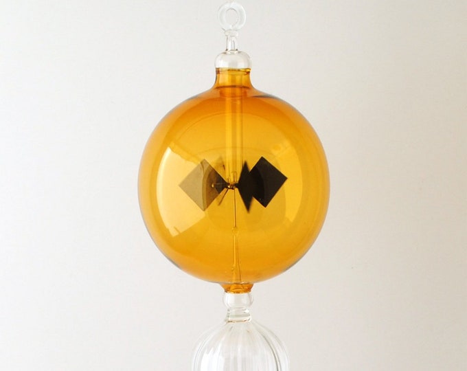 1223 Hanging Elongated Radiometer with Gold Round