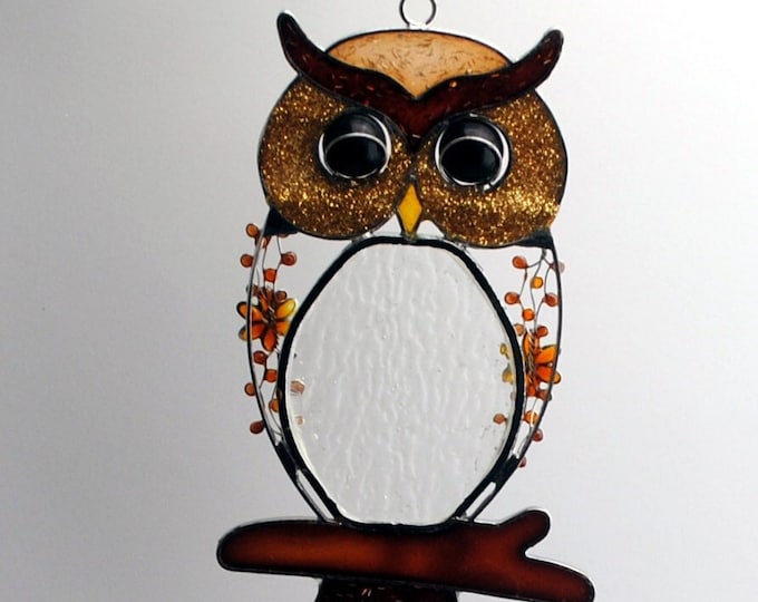 6058 Radiometer Tiffany style Owl