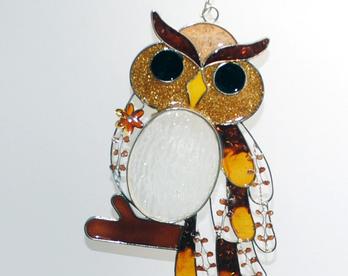 6058 Radiometer Tiffany style Owl