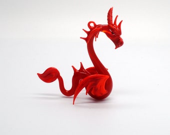 36-910D シードラゴン（ダイクロイックガラス付き） - アクア - Etsy 日本