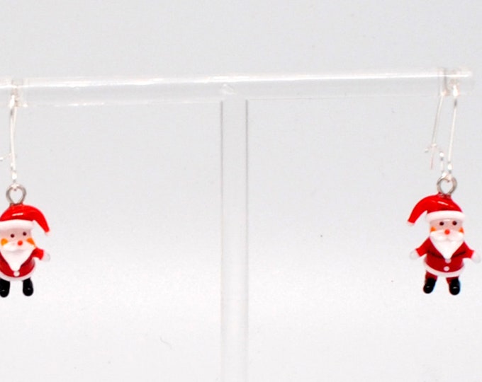 Santa standing Earrings