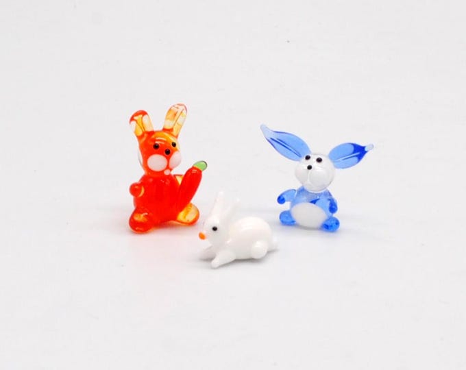 30-00 Miniature Bunny Rabbit Trio