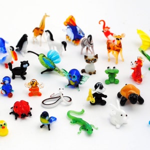 12 Miniature Animals