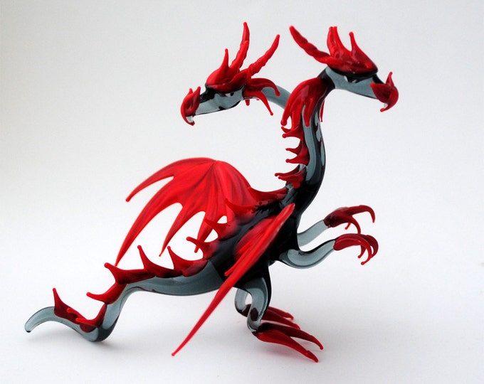 33-995 Double Headed standing Dragon
