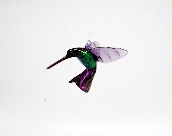 36-257dd Hummingbird Simone with Dichroic tail and body