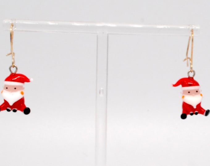 Santa Earrings