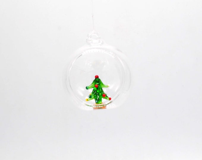 Christmas Ornament with Christmas Tree