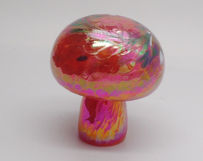 00-60 Iridescent Mushroom (Cherry Red)