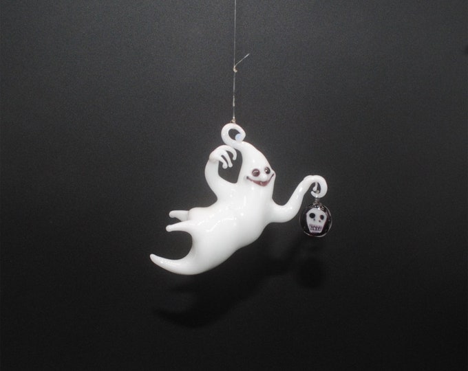 Ghost with Skull - One of a Kind