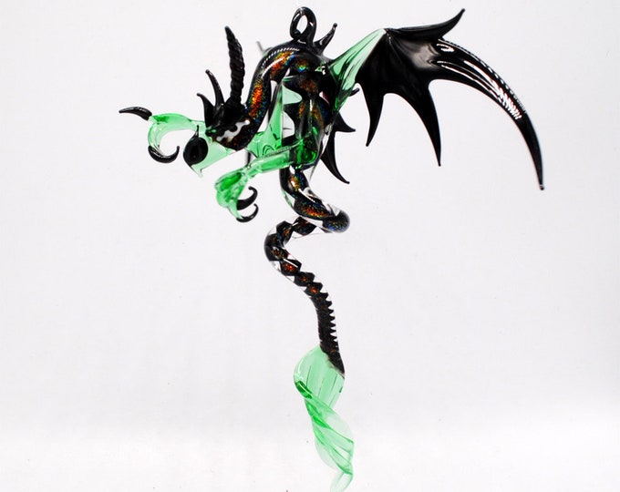 36-997 Guardian Dragon - Green / Black