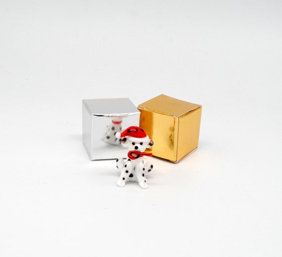 Miniature Dalmatian with Candy Cane