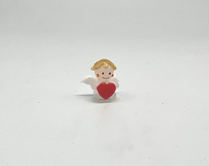 Miniature Angel with Heart
