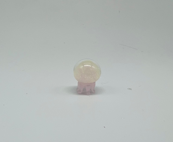 30-00 Miniature Glow in the Dark Jellyfish - Pink