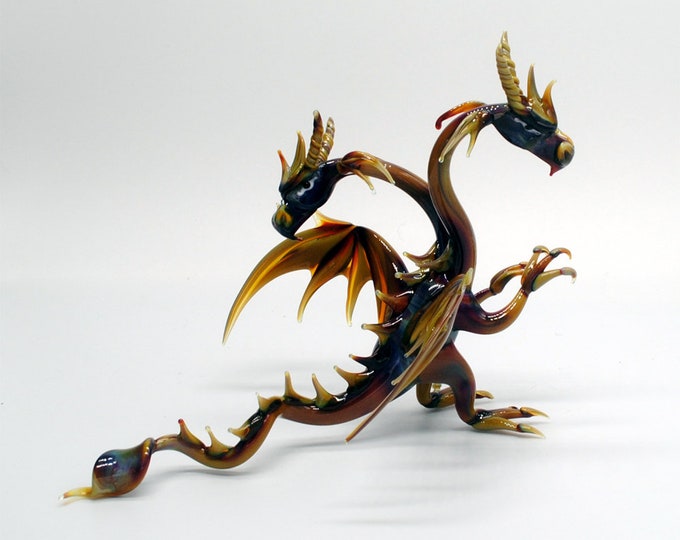 33-995 Double Headed standing Dragon