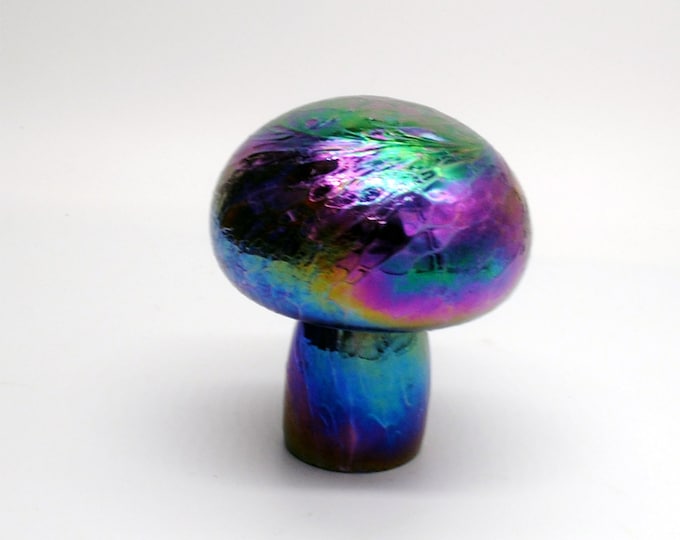 00-60 Iridescent Mushroom (Deep Blue)