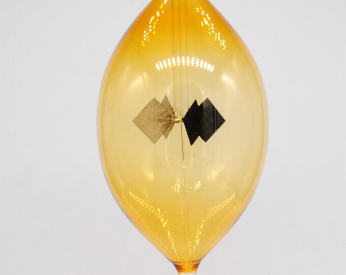 1029 Hanging Olive shaped Radiometer Gold