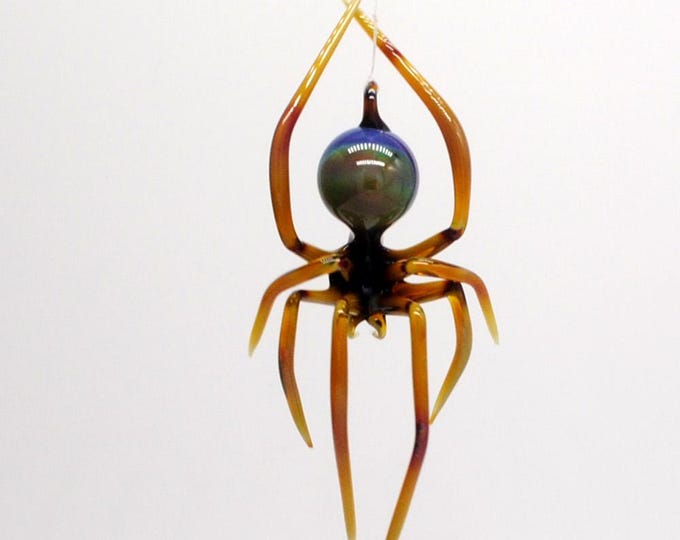 e30-21 Hanging Long-legged multi color Spider