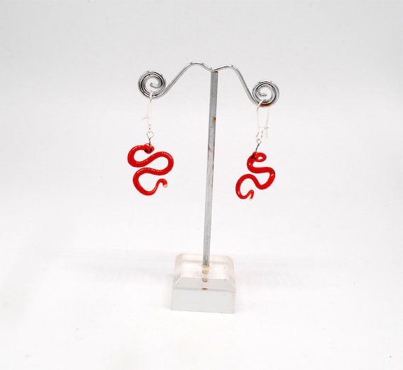 Miniature Snake Earrings