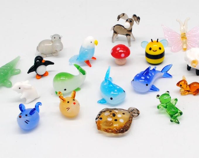 6 Miniature Animals (Choose which 6)