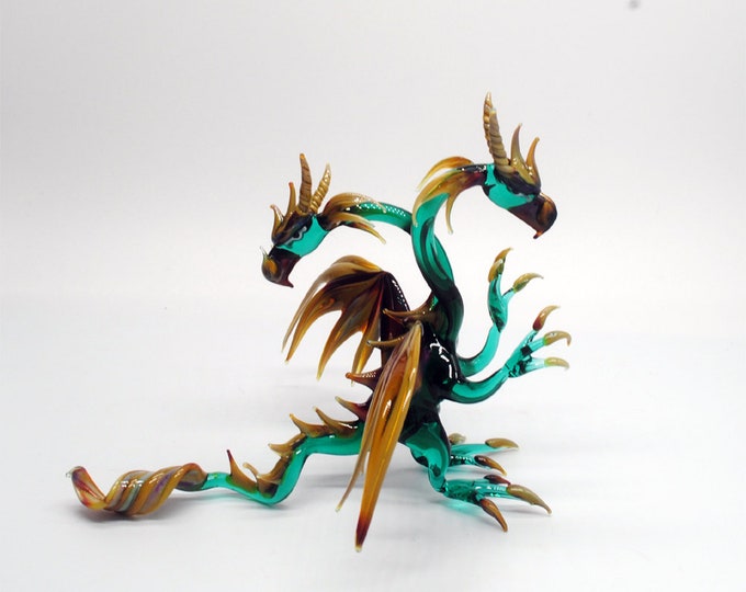 33-995 Double Headed standing Dragon