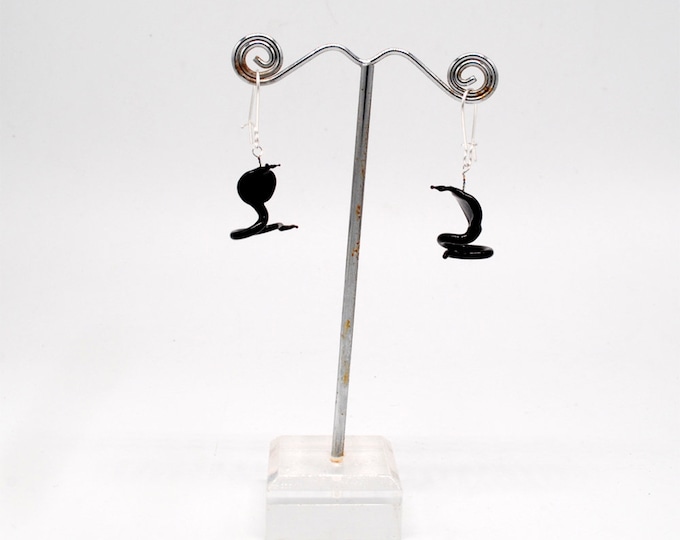 One pair of Miniature Cobra Earrings